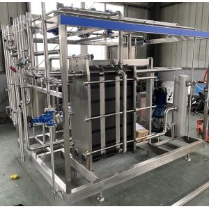 Hot Pasteurization Equipment For Dairy Processing Plant Pasteurized Milk/Yogurt