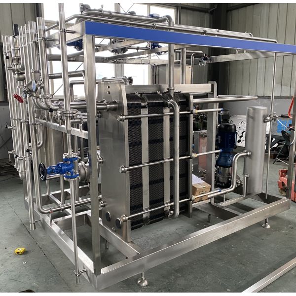 Hot Pasteurization Equipment For Dairy Processing Plant Pasteurized Milk/Yogurt