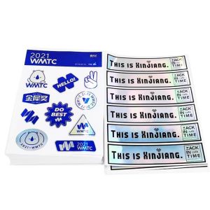 3d Holographic Seal Stickers Waterproof Reusable Cutomized Sizes