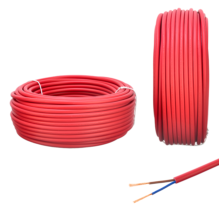 450/750v Two Cores Three Cores H05v-k Cable Wire with PVC Insulation in Solid Copper Flexible RVV Electric Power Cord