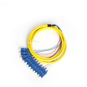 FTTH SC PC APC fan-out optical fiber bundle pigtail