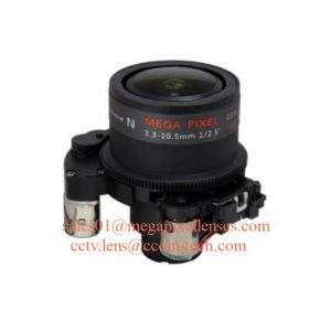 1/2.5" 3.3-10.5mm F1.4 3MP~5MP CS Mount Manual IRIS/DC Auto IRIS/P-IRIS IR Vari