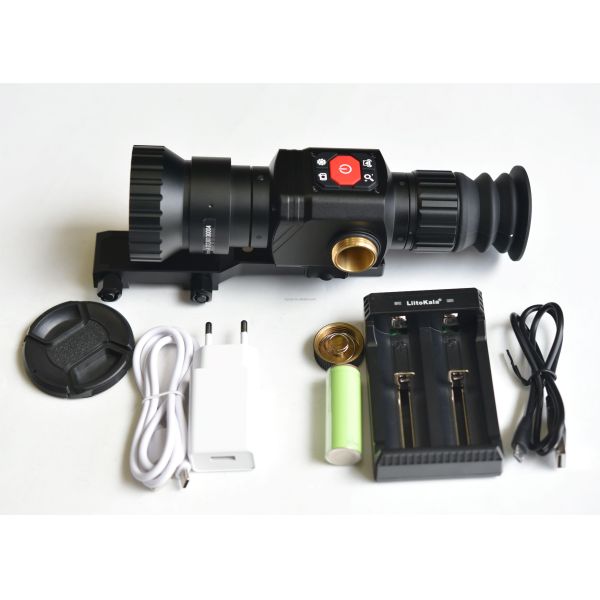 384*288 8-14um Waterproof KD760 54mm Thermal Imaging Scope with Field of View 6.9°x5.2°