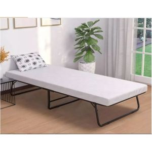Health Protection Modern Furniture Bed Single Metal Bed Frame with Foldable