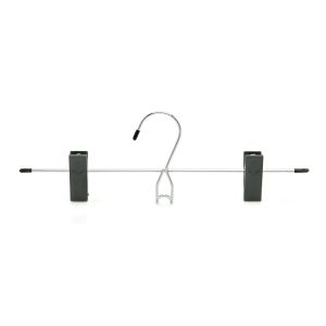 Chrome Plated 12.9 Metal Pant Hangers With Clips
