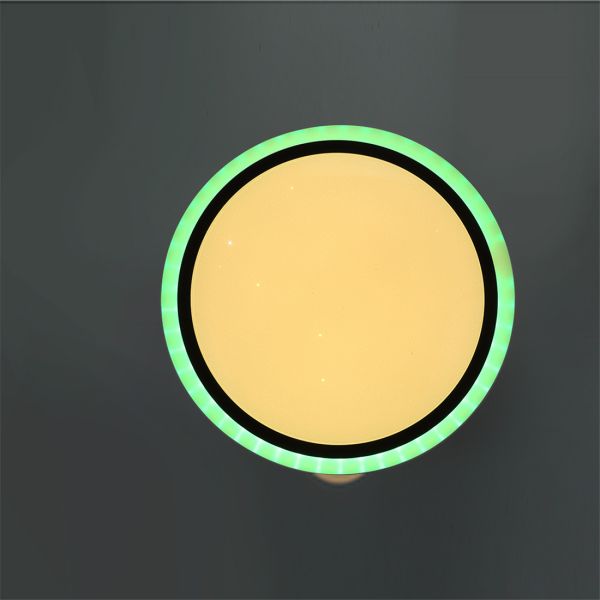 Tuya Smart Control LED Ceiling Lamp D:660mm with RGB Lighting Strip Backlight(323028-TY-RGBCW)