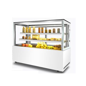 Single Temperature Upright Cake Chiller Commercial Bakery Showcase Counter