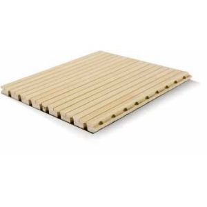 Sound Absorption E1 Garde Grooved Acoustic Panels With CE FSC France A+ Approved