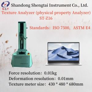 High Force Resolution Texture Analyzer Physical Property Analyzer ASTM E4