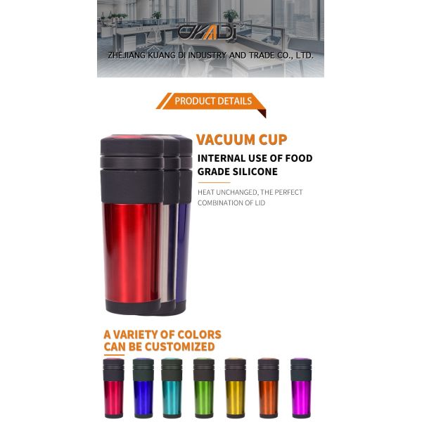 chinese bottle manufacturers Custom logo 304 stainless steel coffee thermos vacuum mugs