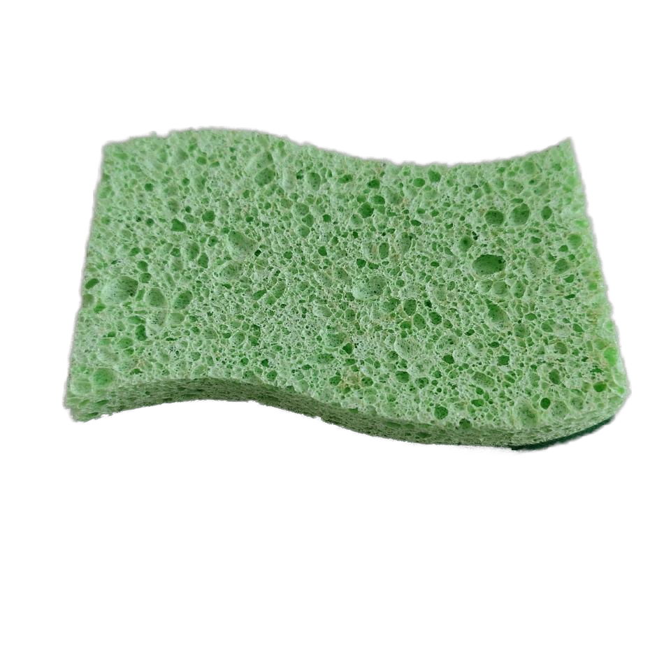 Customizable Eco-Friendly Kitchen Sponge Scourer with 100% Biodegradable