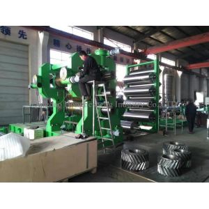 4 Roll Rubber Calender Machine 450x1400 For Tire Industry