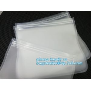 Reusable Silicone Plastic Packaging Food Zip Silicon Freezer Fresh Vegetable