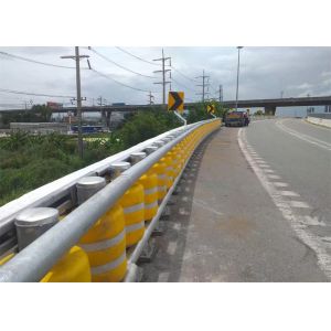 EVA Material Anti Crash Guardrail Safety Highway Roller Barrier Expandable
