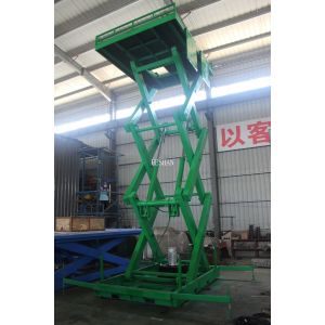 Truck Stationary Hydraulic Scissor Lift 3000kg Load Capacity Customized