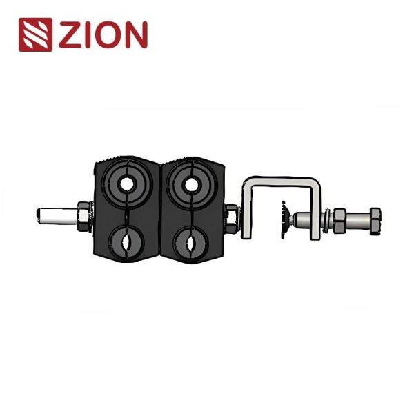 Buy Black Block Feeder Cable adss suspension clamp 4 Way at wholesale prices