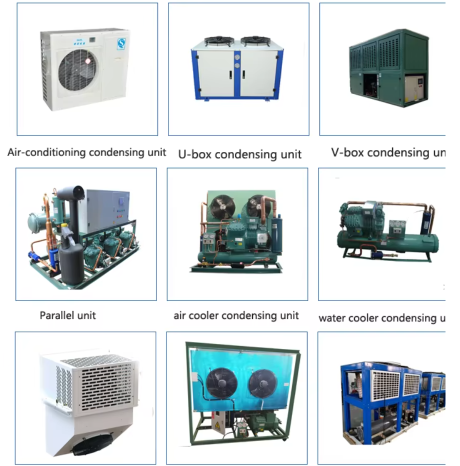 KUB WN03 ZB21M Copeland Commercial Refrigeration Condensing Unit Water Cooled 3HP Refrigeration