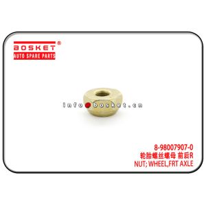 China ISUZU 4HG1 NPR71 Front Axle Wheel Nut 8-98007907-0 8-94365147-0 8980079070 8943651470 on sale