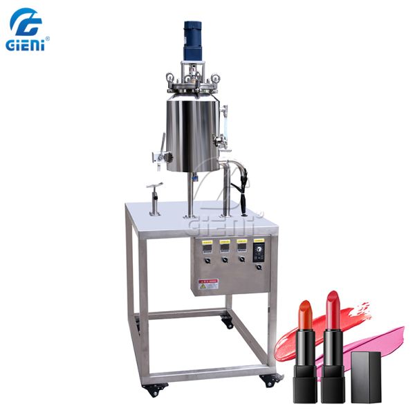 20L Melting Stirring Tank Lipstick Pouring Machine Hand Manual Type Metal Mold