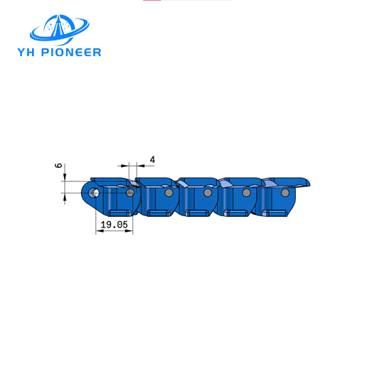 Advanced Toothed Side Bending Chain - 810 for Versatile Industrial Automation and Conveying Needs