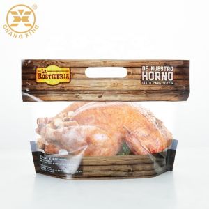Bopp Antifog Food Packaging Microwavable Grilled Rotisserie Chicken Plastic