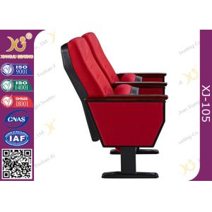 Folded Auditorium Theater Seating , Plastic Stackable Church Auditorium Chairs