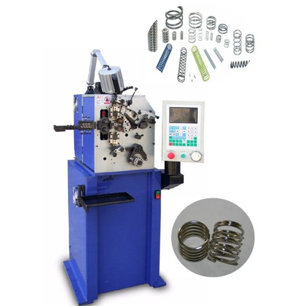 Automatic Disc Spring Winding Machine 80*65*145 Cm Wire Diameter 0.1mm - 0.8mm