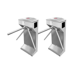 Electro Mechanical Auto Rotate Back Mini Tripod Turnstile Gate