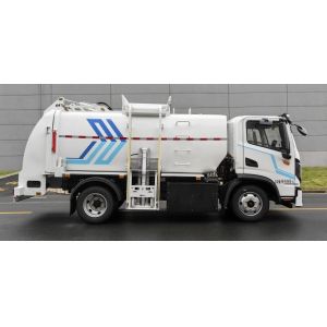 Energy-Saving Pure Electric 5100TCABEV Rear Loading Compression Garbage Truck