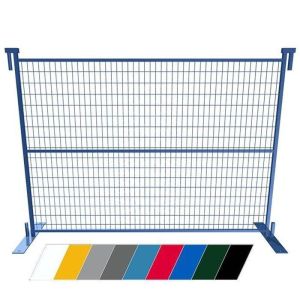 Q195 Q235 Safety Galvanized Temporary Fence 6x8ft 6x10ft