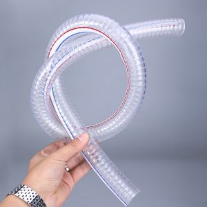 Water Suction PVC Steel Wire Reinforced Hose with Various Specifications Length