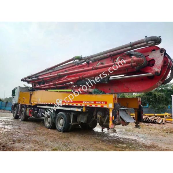 2020 Used 56m Truck Mounted Concrete Boom Pump