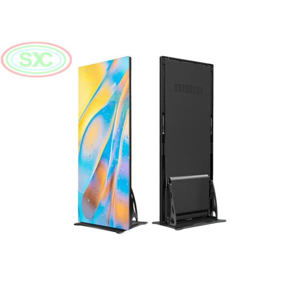 P3 Full Color Video Display Indoor LED Display Stand Poster LED Screen Mirror