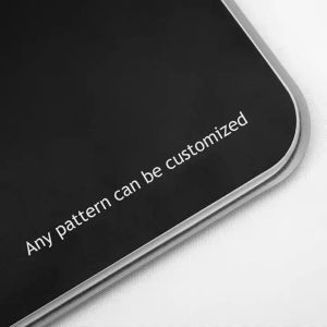 Stock 15W Wireless Charger Custom Design Logo Rgb Gaming Mousepad with Acrylic