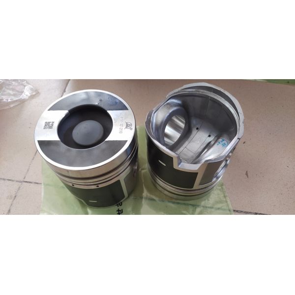 6D125-2 Komatsu Engine Parts 6151-32-2110F 66mm Piston