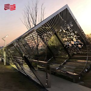 Quality 1 Color Print Method Gallery Frame for Large Art Installations in Stainless Steel for sale