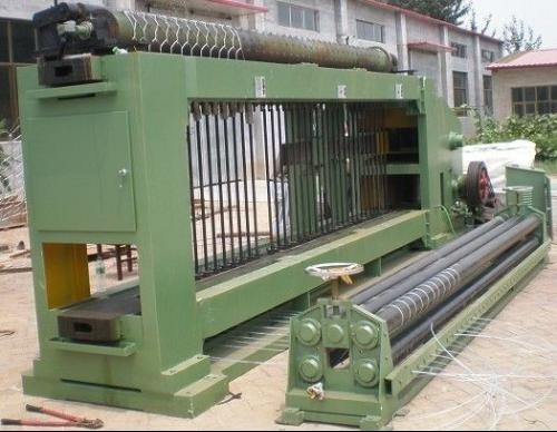 Buy 60x80mm 80x100mm 100x120mm Gabion Mesh Weaving Machine at wholesale prices
