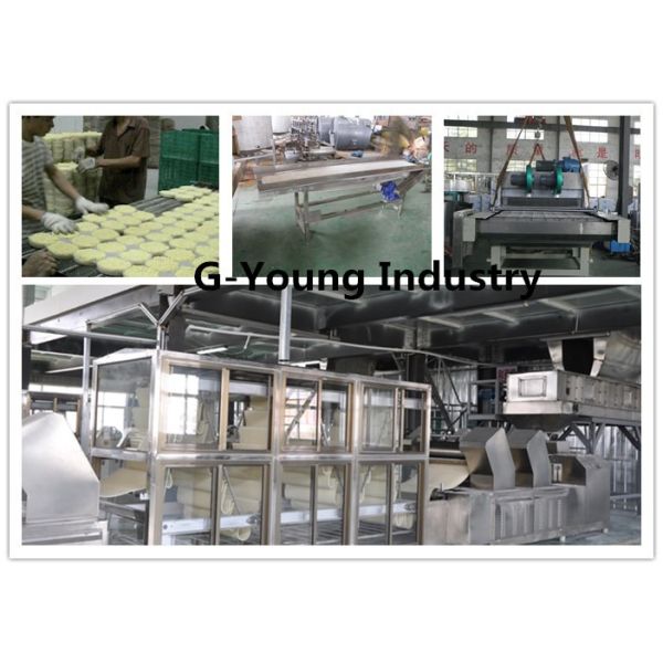 SS Material Noodle Making Equipment Fried & Frying Instant Noodle Production