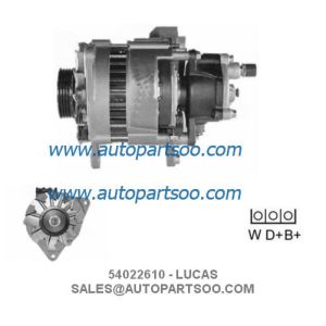 54022610 54022689 - LUCAS Alternator 12V 70A Alternadores