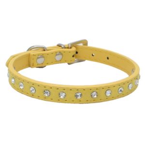 Bling Girl Puppy Kitten Collars With Crystal Diamond Colorful