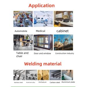 Handheld Laser Welding Gun 1064nm Low Heat Input 6m Fiber