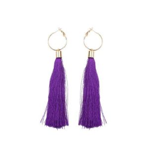 Lady's earrings tassel earrings
