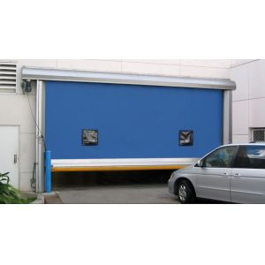 China Easy Installation And Insulated Rapid Roller Doors For Modern Spaces Wholesale Pvc Automatic Servo System Shutter Door on sale