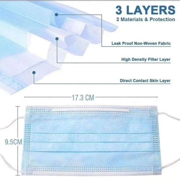 Adult Anti Pollution Dust Mask Medical Surgical Protection Anti Coronavirus