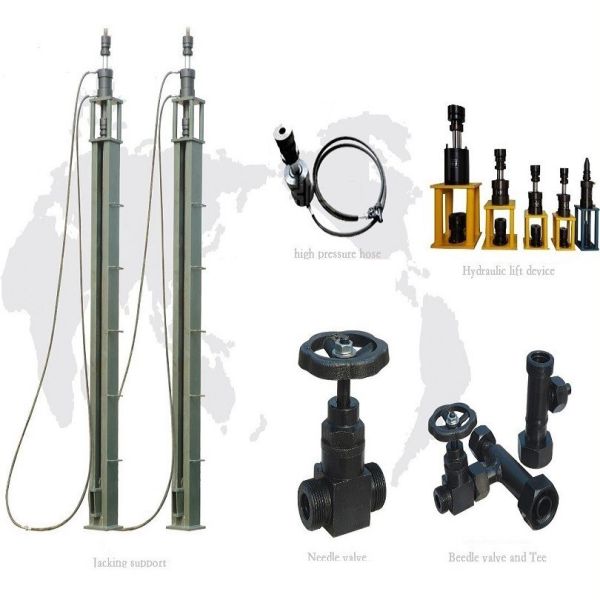 Slider Stroke 3000mm Hydraulic Chuck Type Lifter and for Tank Construction