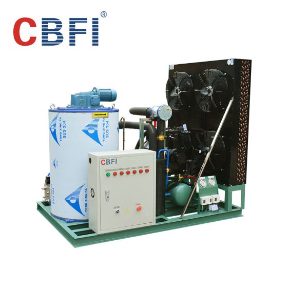Buy -5 ℃ Germany  Compressor Flake Ice Machine Air / Water Cooling at wholesale prices