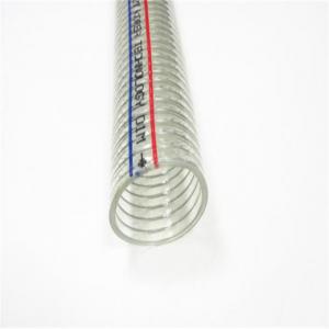 China High pressure hydraulic composite steel wire transparent hose flexible PVC duct hose on sale