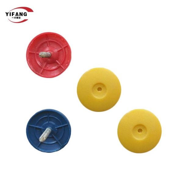 Buy PE PP Plastic Round Cap Roofing Nails With Umbrella Head 1'' Width at wholesale prices