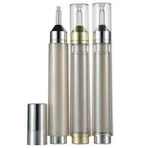 Customized Printed 15 Ml Airless Bottle PETG Airless Eye Cream Bottle