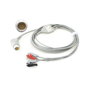 HP M1733a ECG Patient Cable Reliable Medical TPU Cable Material